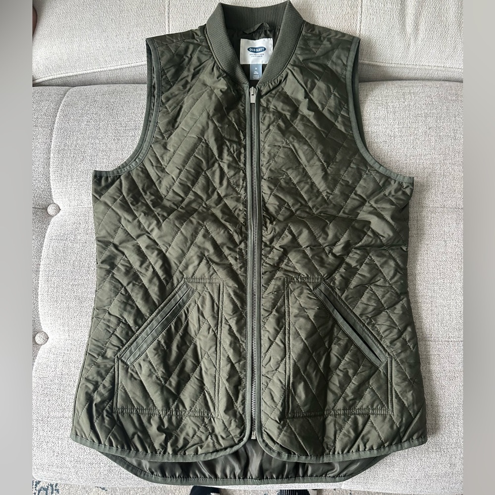 Old Navy Green Vest